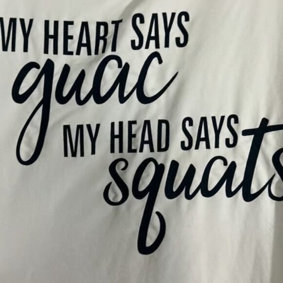 C9 Champion White FLOWY Squats Racerback Peephole Back Tank Top Large #M-082 - Picture 4 of 4